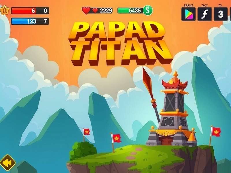 Papad Titan Game Screenshot